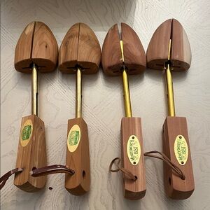 Cedar wood shoe trees/inserts 6-11 sizes